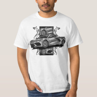 Simple Racing Car Sketch T-Shirt