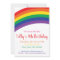 Simple Rainbow Party Invitation, Rainbow Birthday