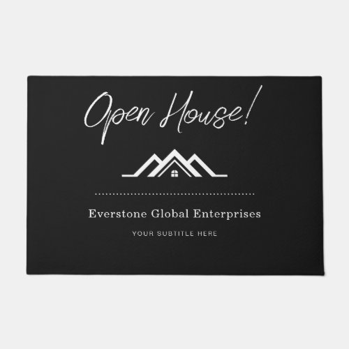 Simple Real Estate Agent Business Doormat