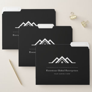 Simple Real Estate Agent Business File Folder