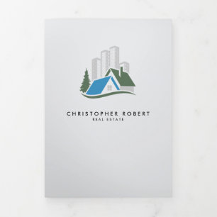 Simple Real Estate Fold Card