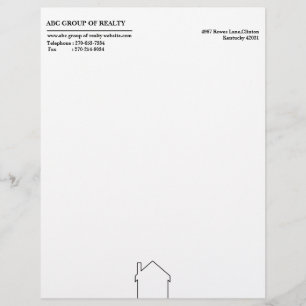 Simple Real Estate Letterhead