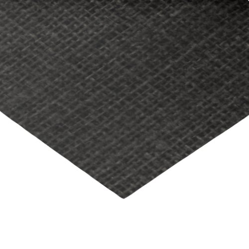 Simple Realistic Burlap Rustic Black Grey Charcoal Tissue Paper