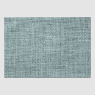 Simple Realistic Burlap Texture Rustic Sage Green Tissue Paper