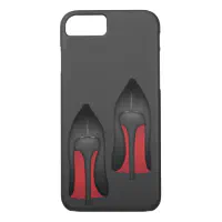 Red bottoms stilettos shoes heels lv monogram Case-Mate iPhone case