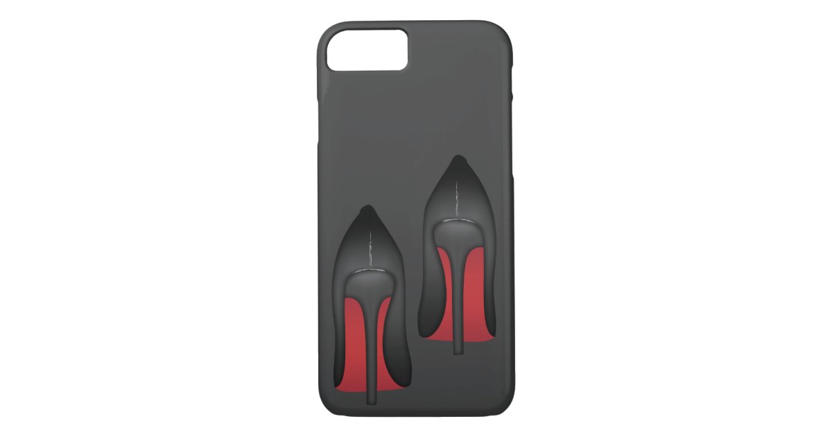 Red bottoms stilettos shoes heels lv monogram Case-Mate iPhone case