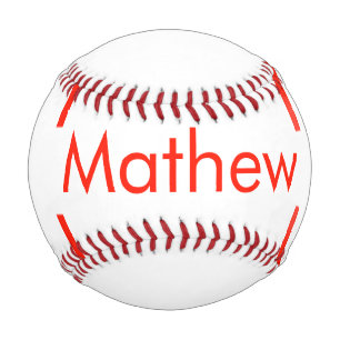 simple red circle add your name letter text baseball