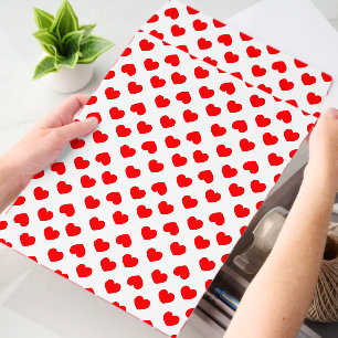 Simple Red Hearts Minimalist Envelope Mailers