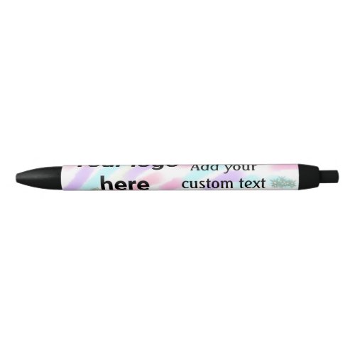 Simple red pi watercolor add your logo custom text black ink pen
