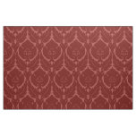 Simple Renaissance Damask, Brick Red Fabric