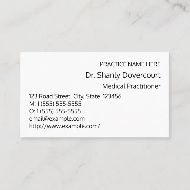 Simple, Respectable & Humble Business Card Zazzle