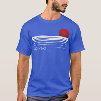 Simple Retro Arkansas Sunset TShirt