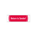 [ Thumbnail: Simple "Return to Sender!" Rubber Stamp ]