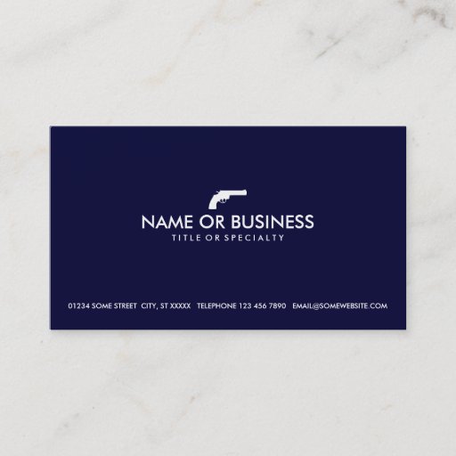 Customizable simple revolver business cards