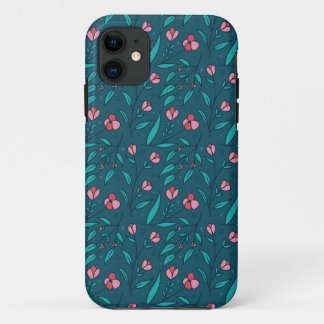 Simple roses pattern iPhone 11 case