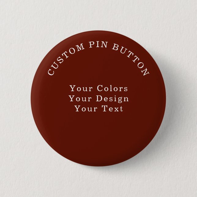 Simple Round 2.25 inch Pin/ Button (Front)