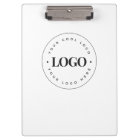 Simple Round Business Logo & Text Company Custom
