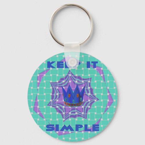 Simple Royal Keychain