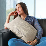 Simple Rustic Always and Forever Anniversary Lumbar Pillow<br><div class="desc">Celebrate lasting love with this Simple Rustic "Always and Forever" Anniversary Lumbar Pillow. Featuring a charming background and elegant typography, this cozy decorative pillow adds a heartfelt touch to any home — perfect for an anniversary, Valentine’s Day, or just because. Its minimalist rustic design blends beautifully with farmhouse, country, or...</div>