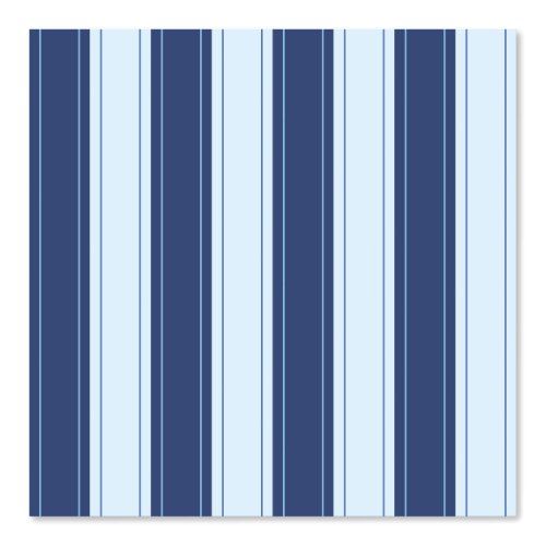 Simple Rustic Blue Stripes with Ticking Wallpaper