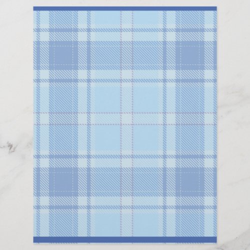 Simple Rustic Blue Style Chake Letterhead