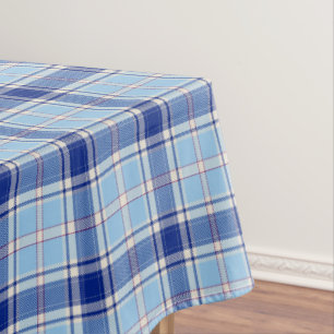 Simple Rustic Blue Style Chake Tablecloth