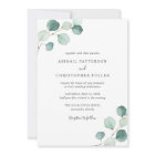 Simple Rustic Eucalyptus Greenery Elegant Wedding