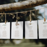 Simple Rustic Floral Table Number Seating Chart<br><div class="desc">Enhance your event with our "Simple Rustic Floral Table Number Seating Chart" – a seamless blend of timeless elegance and rustic charm, ensuring your guests effortlessly find their seats. Delicate floral accents grace each table number, adding a touch of natural beauty to your occasion. Designed to flawlessly coordinate with the...</div>