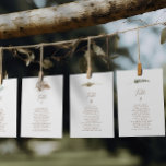 Simple Rustic Floral Table Number Seating Chart<br><div class="desc">Enhance your event with our "Simple Rustic Floral Table Number Seating Chart" – a seamless blend of timeless elegance and rustic charm, ensuring your guests effortlessly find their seats. Delicate floral accents grace each table number, adding a touch of natural beauty to your occasion. Designed to flawlessly coordinate with the...</div>