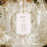 Simple Rustic Floral Table Number Seating Chart<br><div class="desc">Enhance your event with our "Simple Rustic Floral Table Number Seating Chart" – a seamless blend of timeless elegance and rustic charm, ensuring your guests effortlessly find their seats. Delicate floral accents grace each table number, adding a touch of natural beauty to your occasion. Designed to flawlessly coordinate with the...</div>