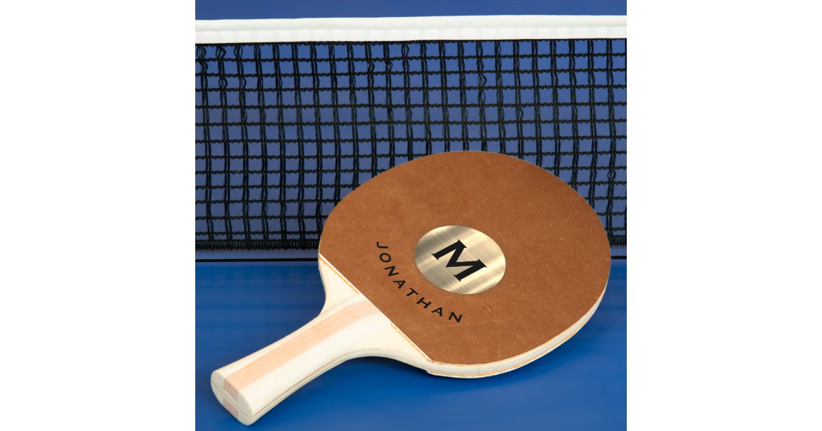 Leather Ping Pong Paddle