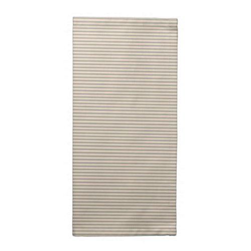 Simple Sage Green Blush Pink Striped Pattern  Cloth Napkin