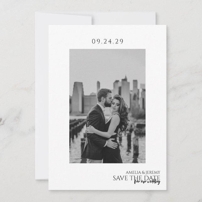Simple  save the date (Front)