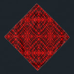 Simple Scribble | Mirror Tiling | Red | Pet Bandana<br><div class="desc">When we were playing around and this black pattern happened, then tried the mirrored tiling and this happened, we never thought it would make such a great design, adding color makes it even better. You can add this interesting design to any products you like, change it to any color you...</div>