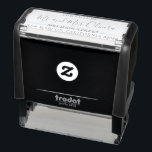 Simple Script Elegant Wedding Return Address Self-inking Stamp<br><div class="desc">Modern wedding return address self-inking stamp featuring a simple design with the words, "The Future Mr. and Mrs." along with your name in an elegant handwriting script and two lines of text for your return address in a serif font. This cute return address self-inking stamp is a great way to...</div>