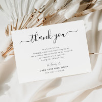 simple script funeral thank you note
