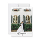 Simple Script Minimalist Wedding Photo 