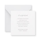 Simple Script Modern Wedding Photo Thank You