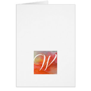 Simple Script Monogram Note Cards- Awaken Cards