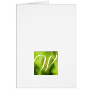 Simple Script Monogram Note Cards- Envy Cards