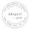 Simple Script Name Modern return address