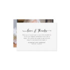 Simple Script Photo Funeral