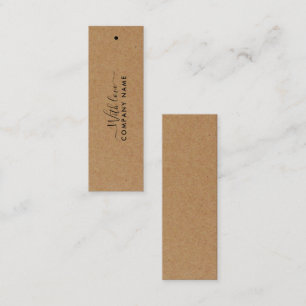 Simple Script - Rustic Country Kraft Gift Tags