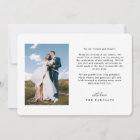 Simple Script with Heart Wedding Photo