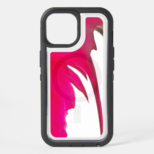 Simple Seek Rosy Red Petal  Art Design iPhone 15 Case