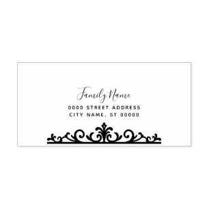 Simple Self Inking Rubber Stamp