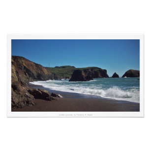 "Simple Serenity," Beach Landscape Photography Photo Print