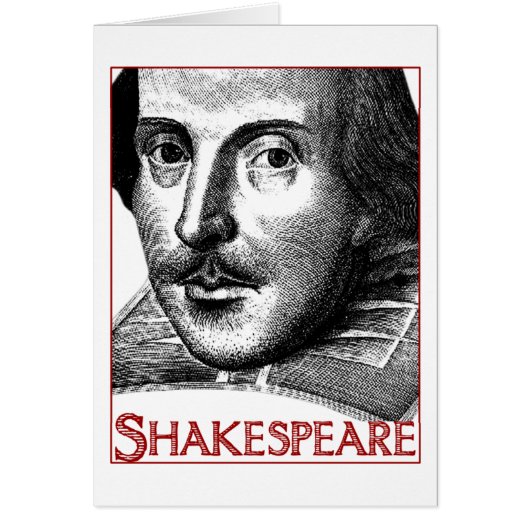 Simple Shakespeare Logo Cards (Front)