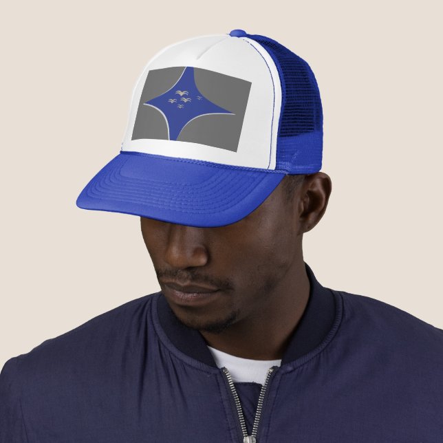 Simple shape trucker hat (In Situ)