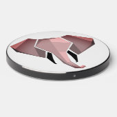 Simple Shapes Geometrics Elephant Head  Wireless Charger (Front 2)
